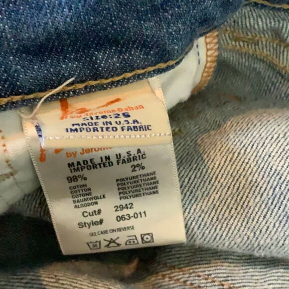 Citizens of Humanity Women’s Low Waist Cropped Jeans Kelly #63 Stretch size 25 - Picture 7 of 7